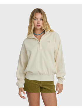 Billabong Billabong Classic Feels Half Zip Po (Womens) | White Cap