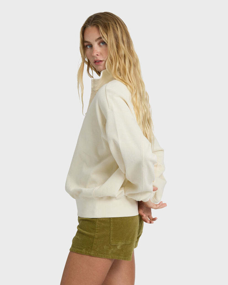 Billabong Billabong Classic Feels Half Zip Po (Womens) | White Cap