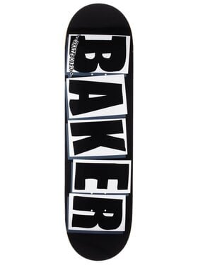 Baker Baker Brand Logo Deck | Black/White
