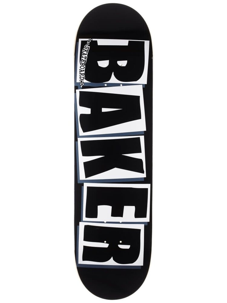 Baker Baker Brand Logo Deck | Black/White