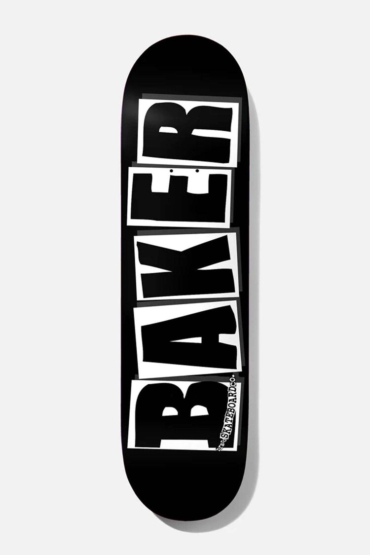 Baker Baker Brand Logo Deck | Black/White