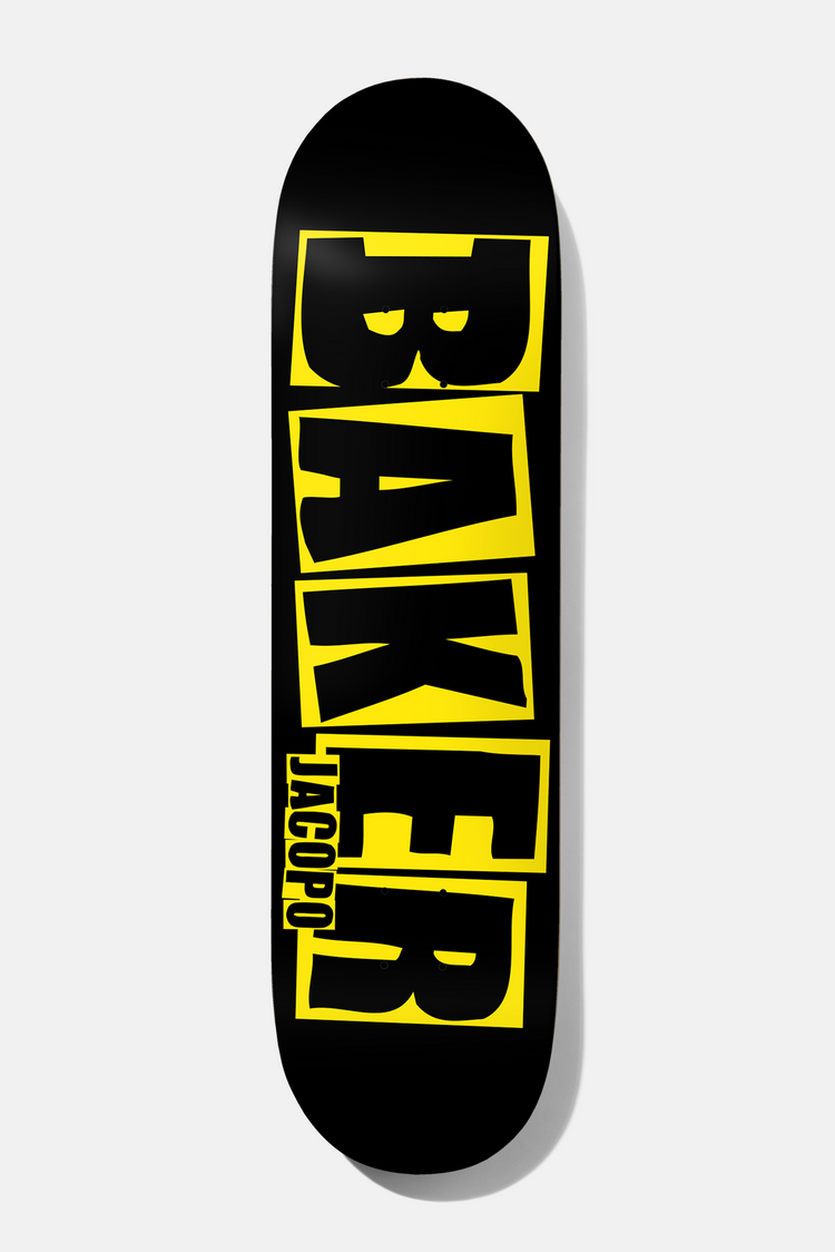 Baker Baker Jacopo Carozzi Brand Logo Danger | Yellow