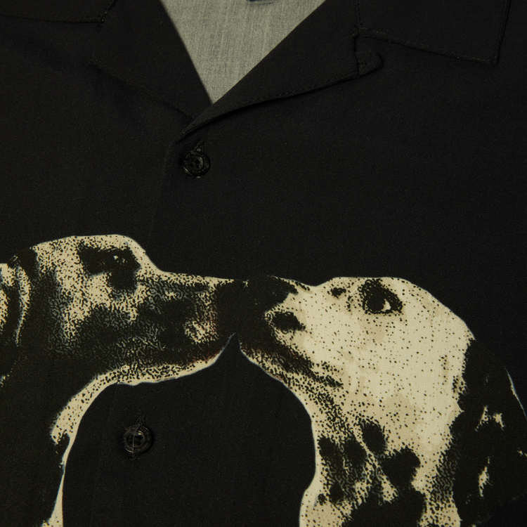 Huf Huf Dogged Ss Resort Shirt (Mens) | Black