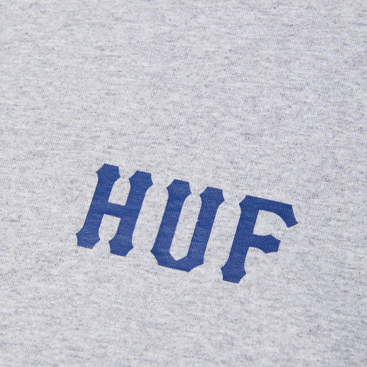 Huf Huf Classic H Ss Tee (Mens) | Heather Grey/Navy