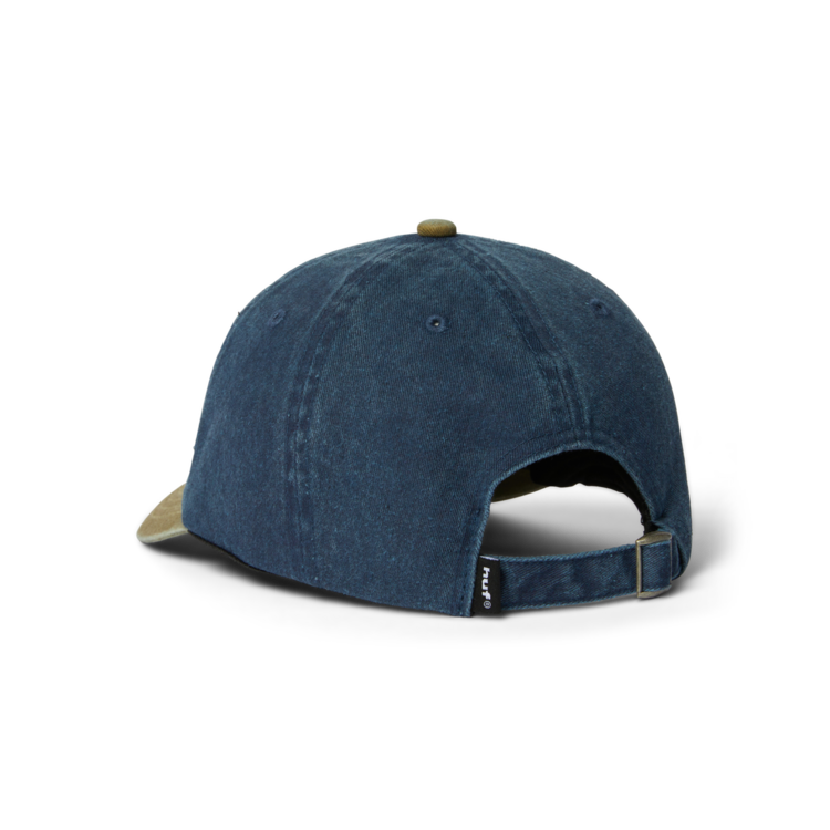 Huf Huf Two Tone 89 Washed 6 Panel Hat (Mens) | Navy