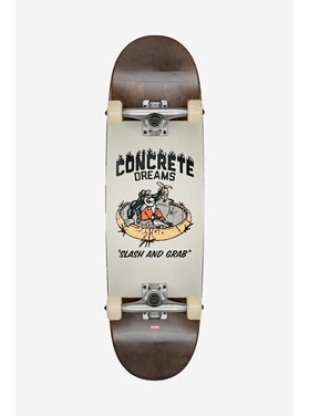 Globe Globe Softie Mid Complete (Youth) | Dark Maple/Concrete Dreams