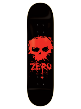 Zero Zero 3 Skull Blood Deck | Black