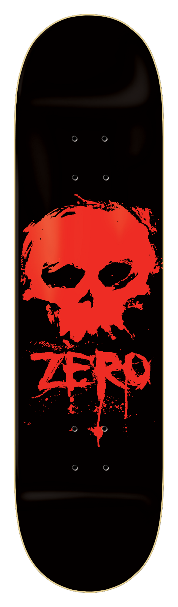 Zero Zero 3 Skull Blood Deck | Black