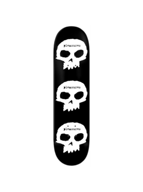 Zero Zero X Pleasures 3 Skull Deck