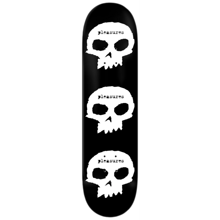 Zero Zero X Pleasures 3 Skull Deck