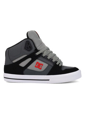 DC Dc Pure High Top Wc (Mens) | Grey/Black/Red
