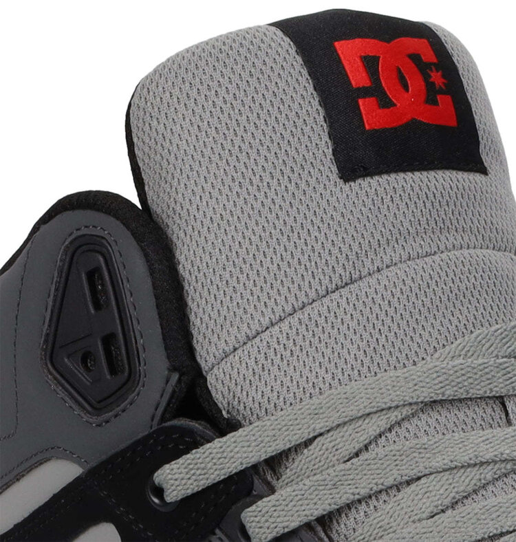DC Dc Pure High Top Wc (Mens) | Grey/Black/Red
