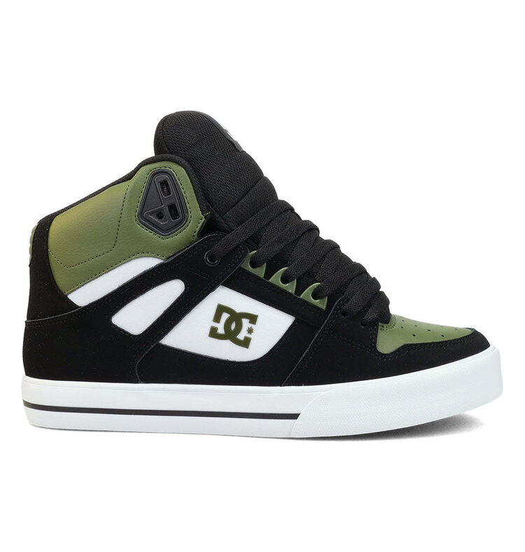 DC Dc Pure High Top Wc (Mens) | Olive/Black/White