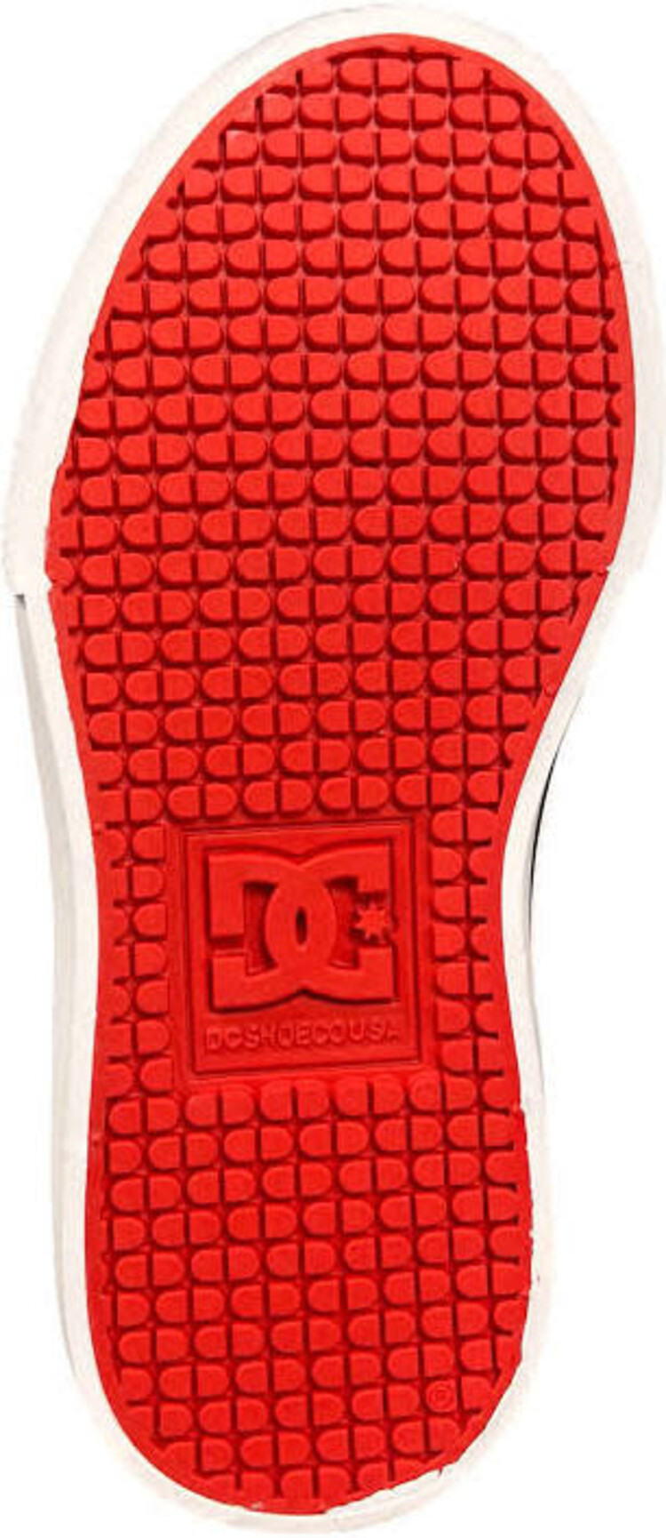 DC Dc Pure Hi Top Ev (Youth) | Grey/Black/Red