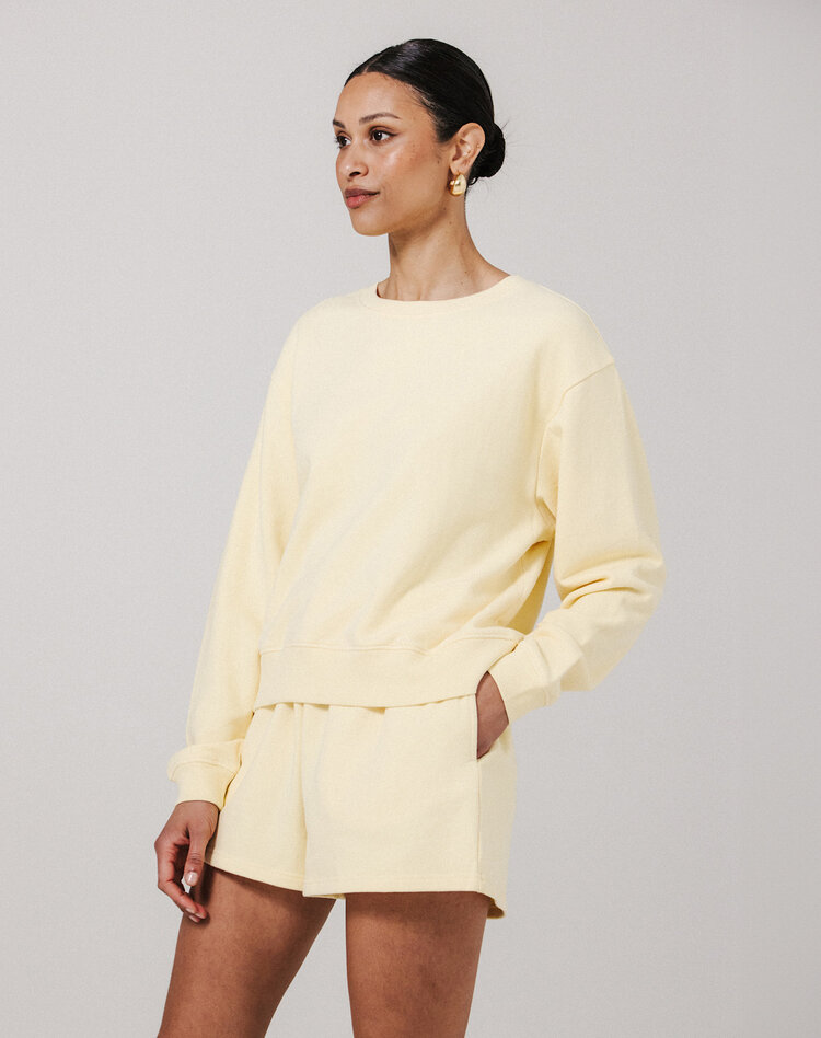 Brunette Brunette Retro Crew | Limoncello