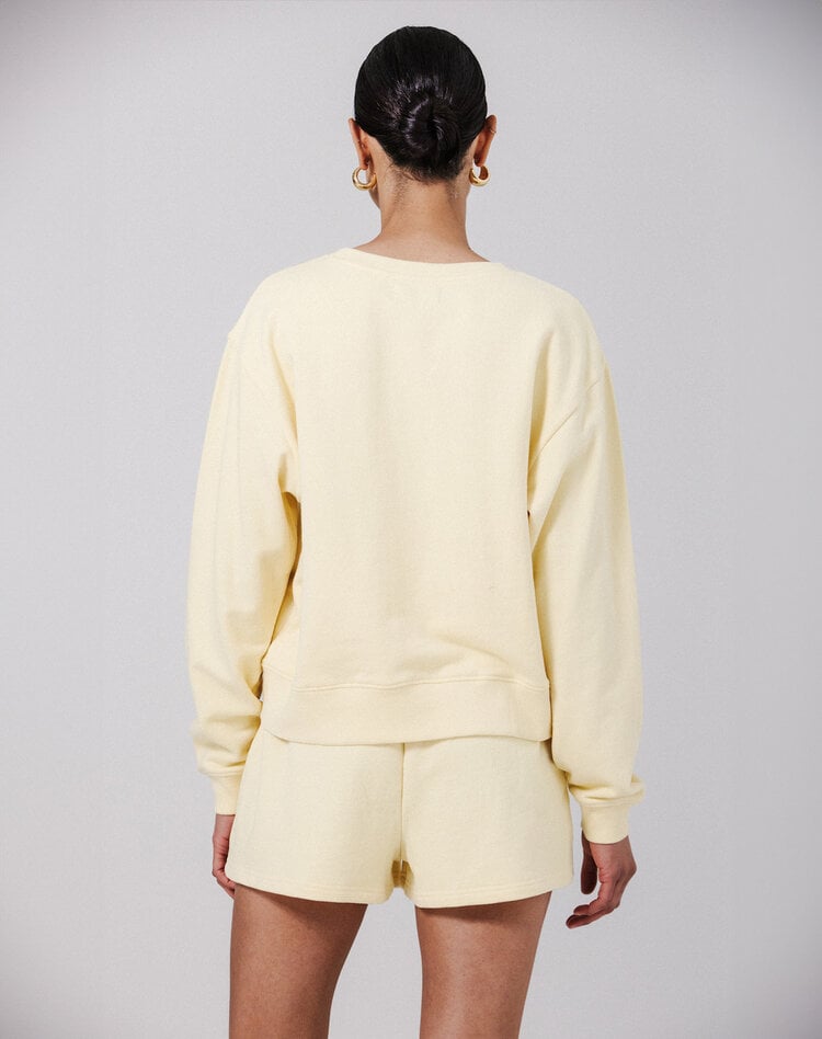 Brunette Brunette Retro Crew | Limoncello