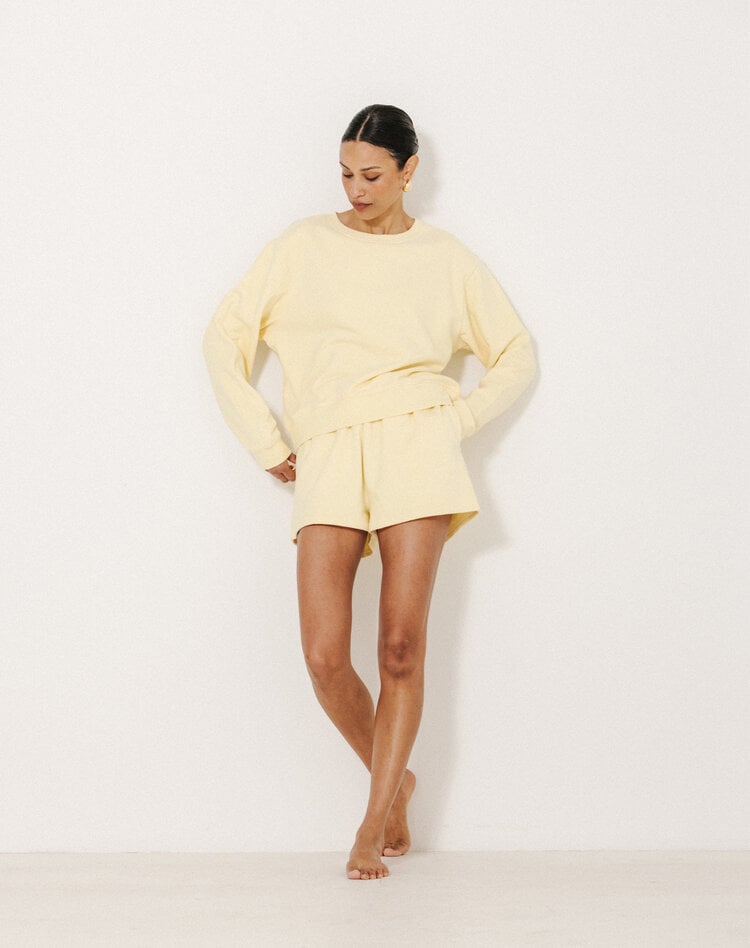 Brunette Brunette Retro Crew | Limoncello