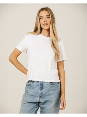 Brunette Brunette Paris Tee | White