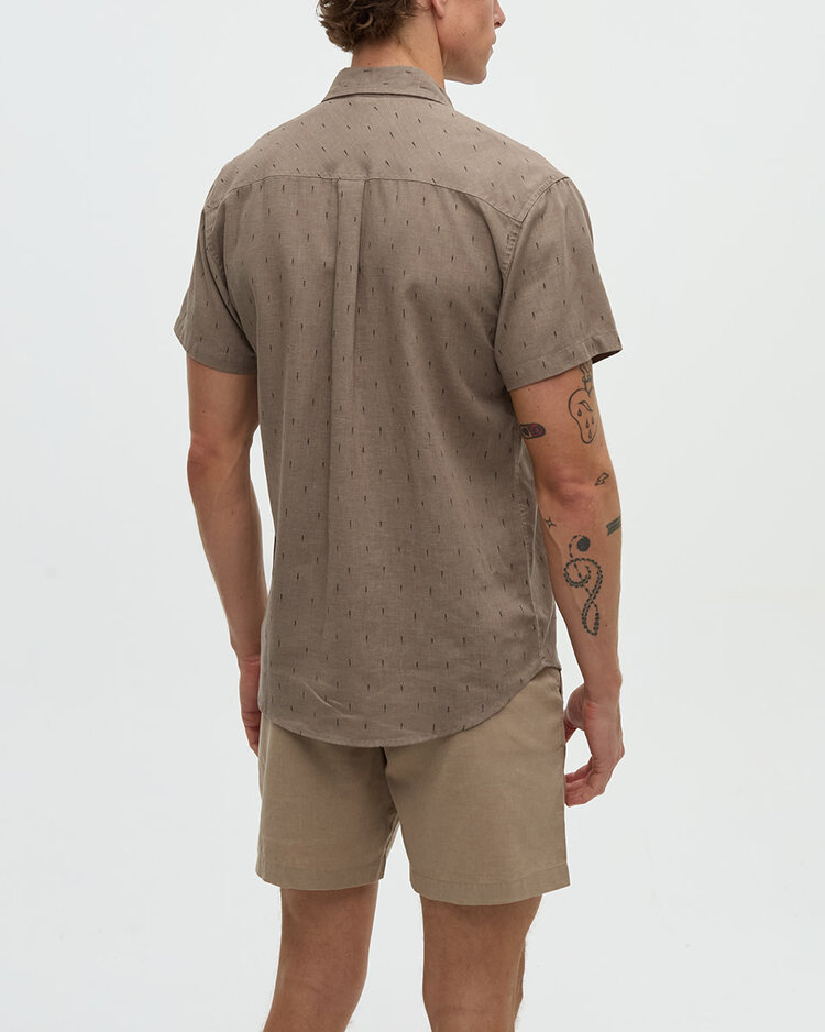 Tentree Tentree Small Tree Mancos Shirt (Mens) | Clay/Small Tree