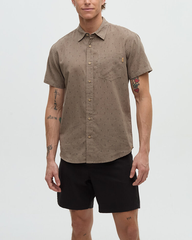 Tentree Tentree Small Tree Mancos Shirt (Mens) | Clay/Small Tree