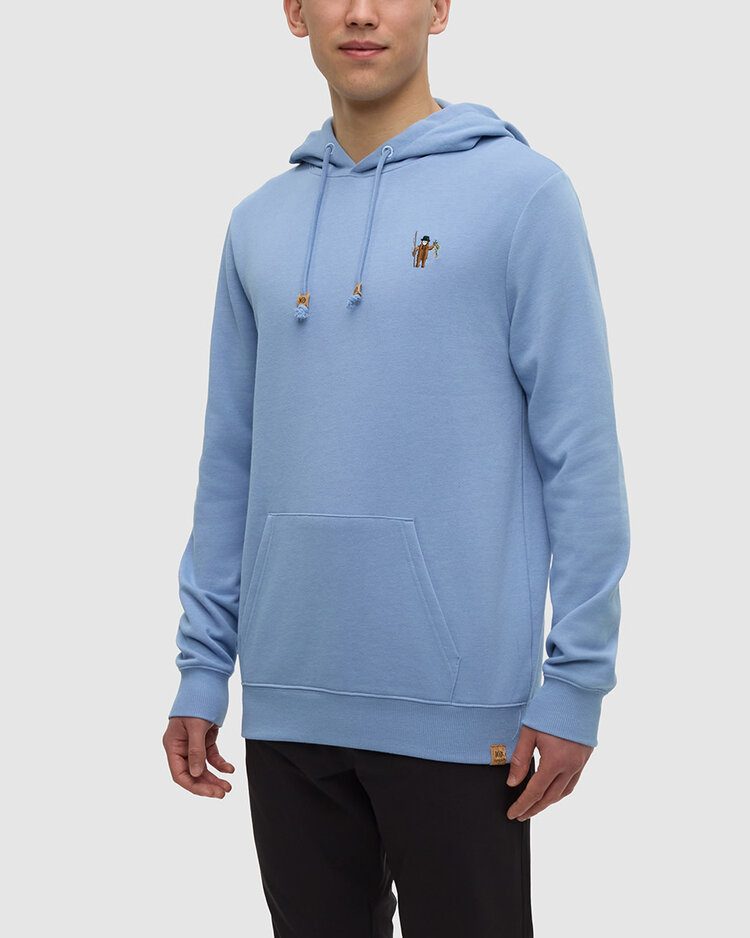 Tentree Tentree Sasquatch Hoodie (Mens) | Lakeside Blue Htr/Fishing