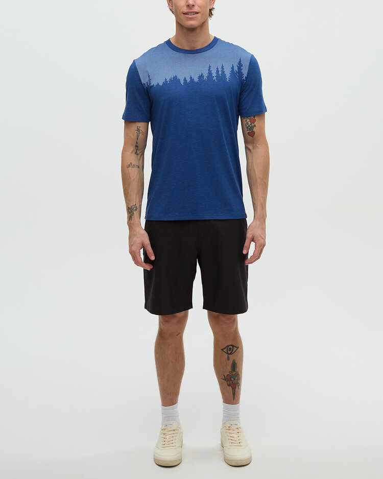 Tentree Tentree Juniper Tee (Mens) | Nightfall Htr/White