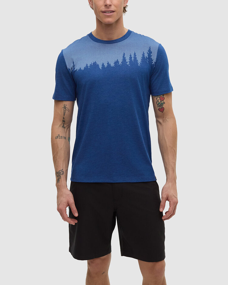 Tentree Tentree Juniper Tee (Mens) | Nightfall Htr/White
