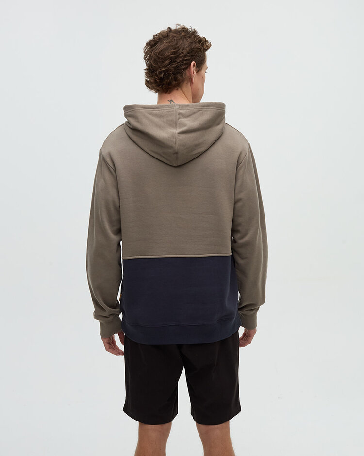 Tentree Tentree Howson Hoodie (Mens) | Clay/Midnight Blue