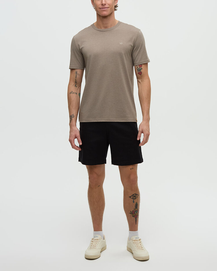 Tentree Tentree Embroidered Ten Tee (Mens) | Clay Htr/Creek Stone