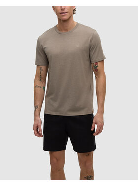 Tentree Tentree Embroidered Ten Tee (Mens) | Clay Htr/Creek Stone