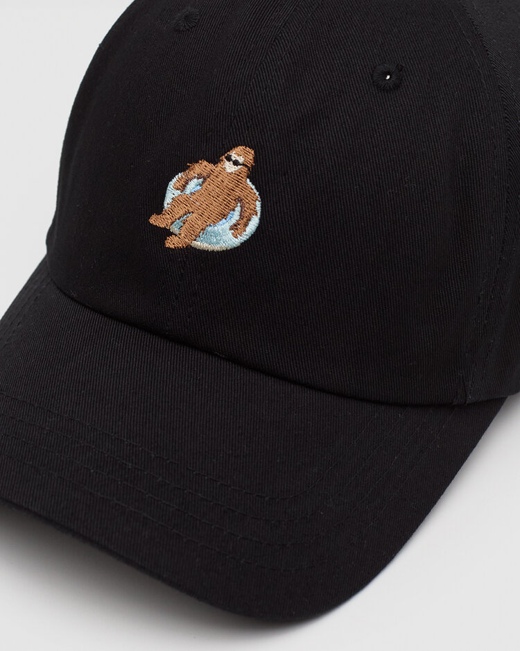Tentree Tentree Sasquatch Peak Hat (Unisex) | Meteorite Black/Floatie