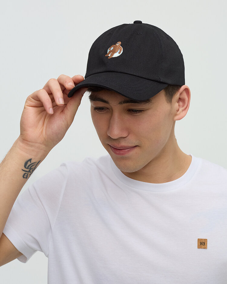 Tentree Tentree Sasquatch Peak Hat (Unisex) | Meteorite Black/Floatie