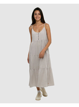 Tentree Tentree Hopewell Dress (Womens) | Clay/Railroad Stripe