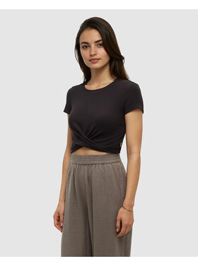 Tentree Tentree Lawson T-Shirt (Womens) | Meteorite Black