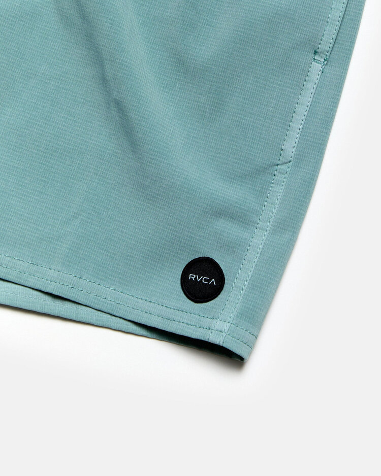 RVCA Rvca Va Pigment Elastic Short 16 (Mens) | Blue Haze