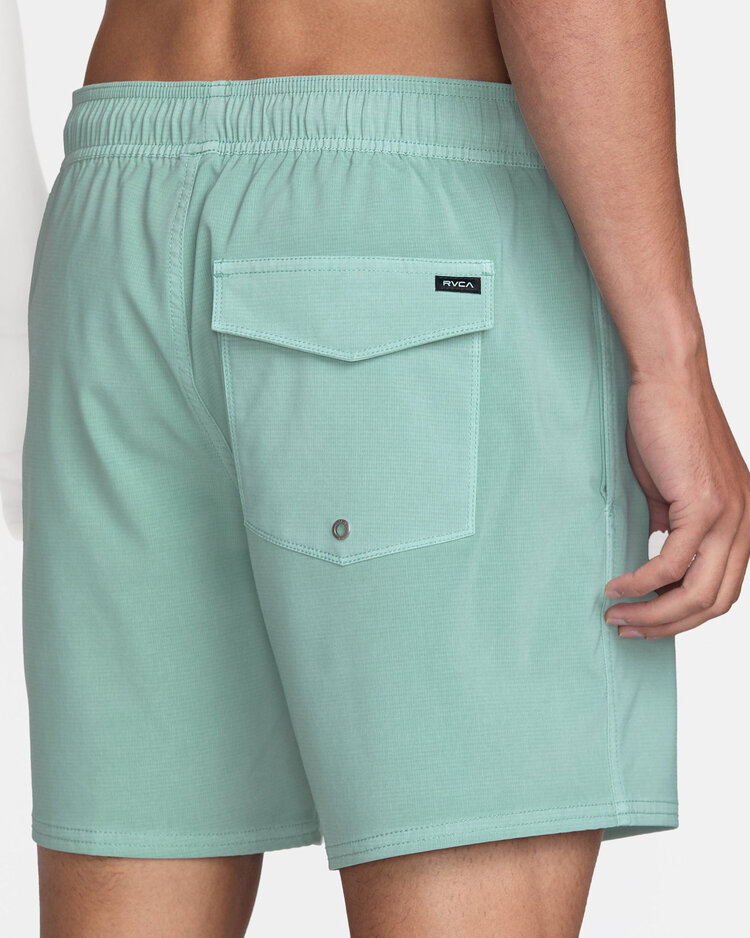 RVCA Rvca Va Pigment Elastic Short 16 (Mens) | Blue Haze