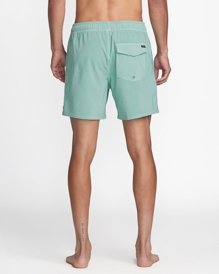 RVCA Rvca Va Pigment Elastic Short 16 (Mens) | Blue Haze