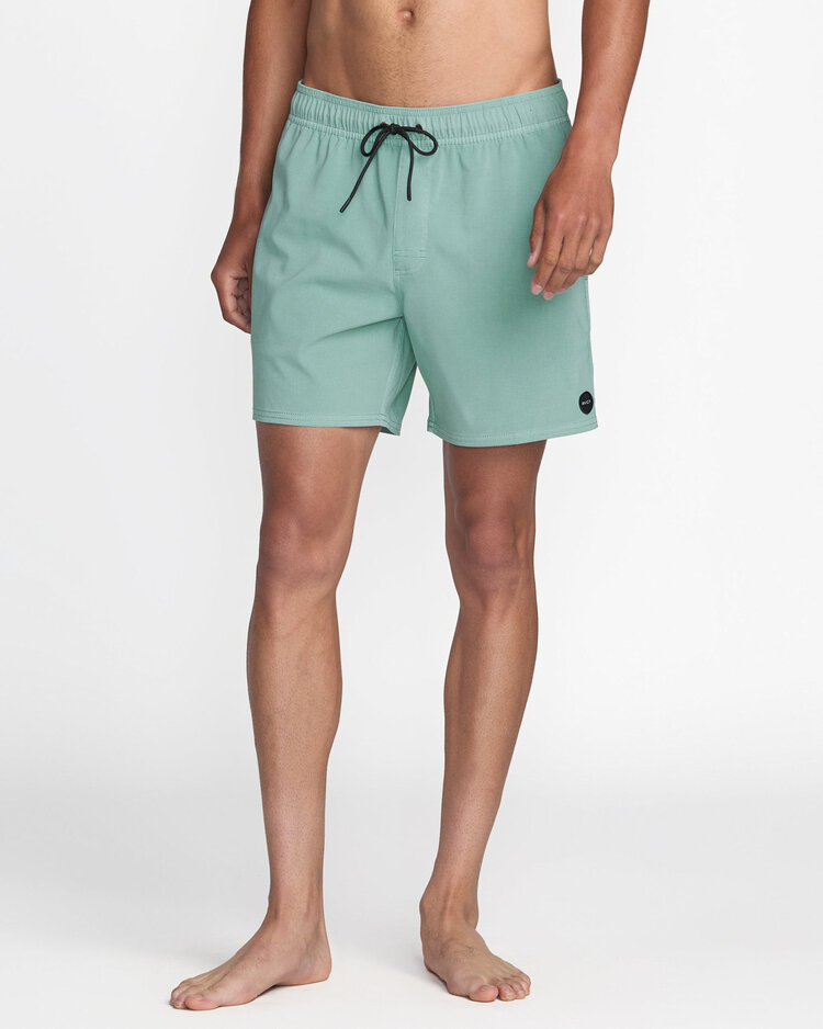 RVCA Rvca Va Pigment Elastic Short 16 (Mens) | Blue Haze