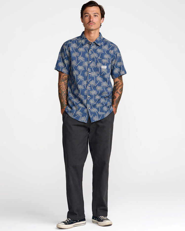 RVCA Rvca Exotica Ss (Mens) | Dark Denim