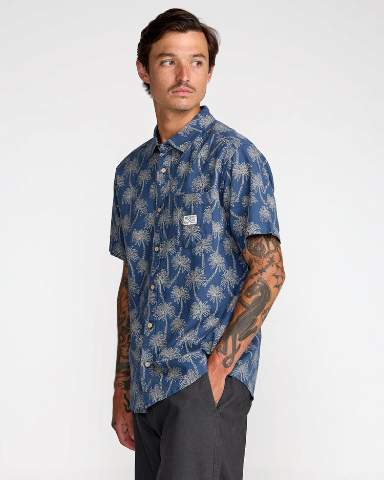 RVCA Rvca Exotica Ss (Mens) | Dark Denim