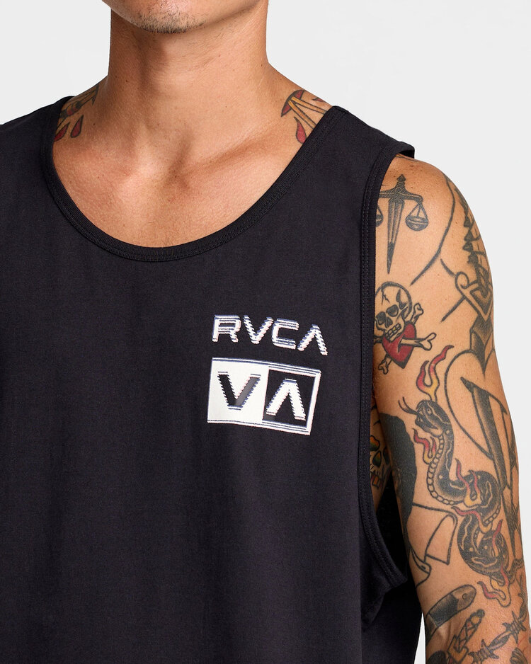 RVCA Rvca Glitch Tank (Mens) | Black