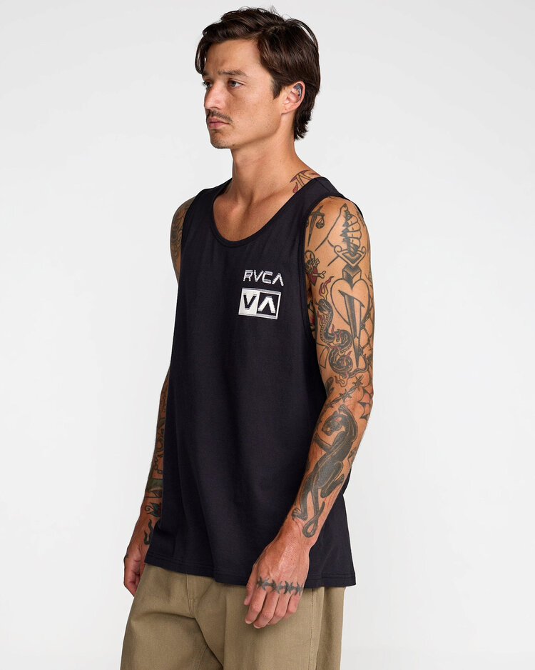 RVCA Rvca Glitch Tank (Mens) | Black
