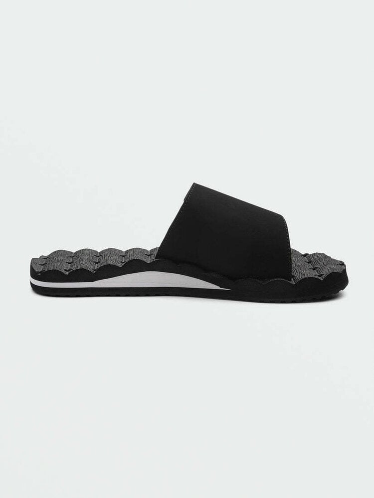 Volcom Volcom Recliner Slide (Mens) | Black/White