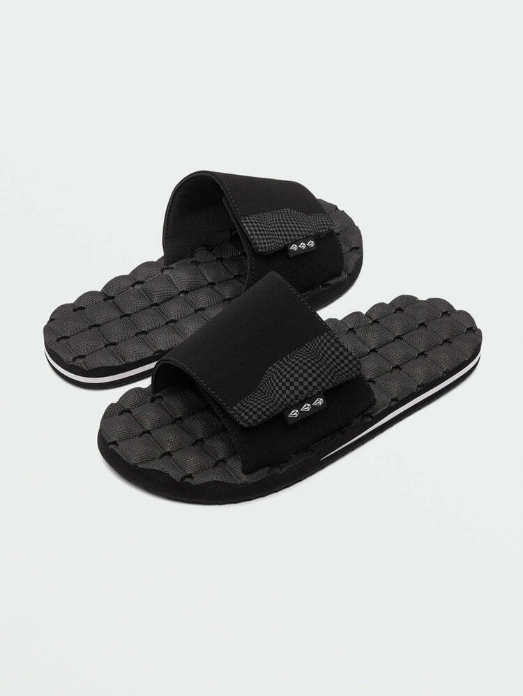 Volcom Volcom Recliner Slide (Mens) | Black/White