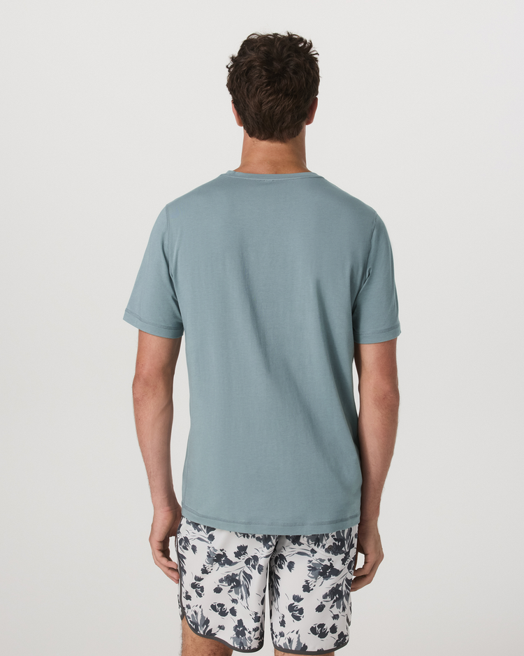 Vuori Vuori Tuvalu Tee (Mens) | Misty Blue