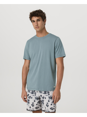 Vuori Vuori Tuvalu Tee (Mens) | Misty Blue