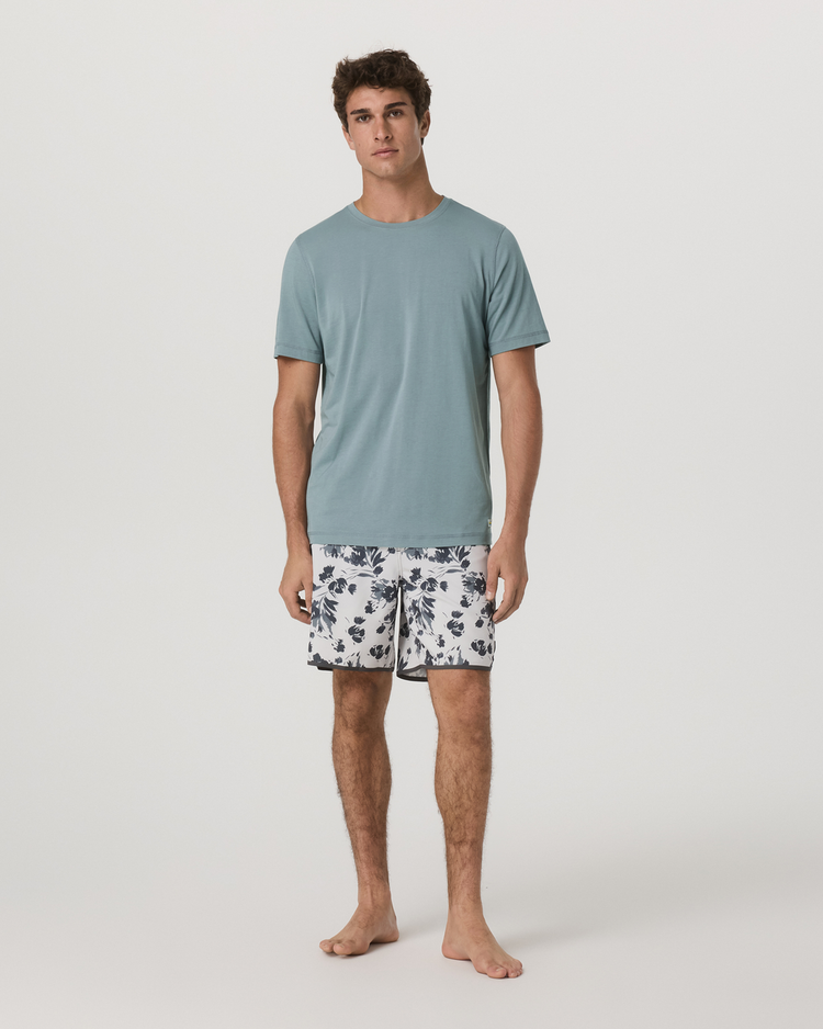 Vuori Vuori Tuvalu Tee (Mens) | Misty Blue