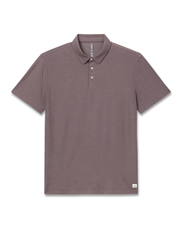 Vuori Vuori Strato Tech Polo (Mens) | Timber Heather