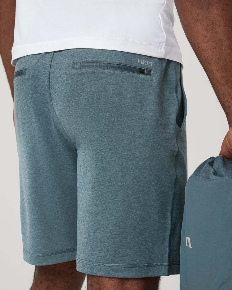 Vuori Vuori Sunday Performance Short 8" (Mens) | Blue Sea Heather