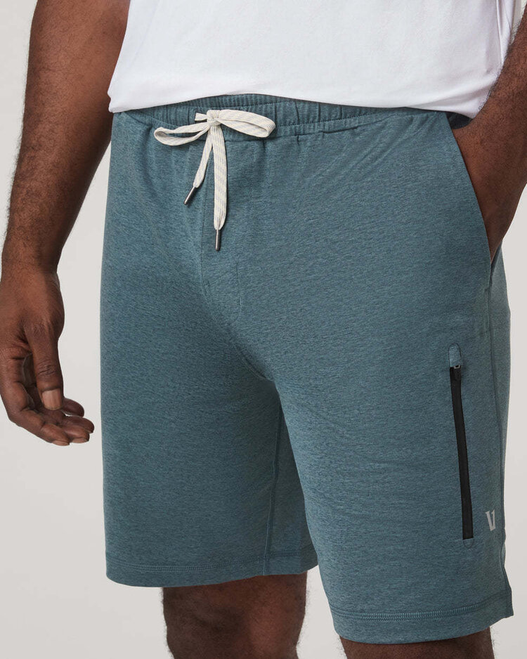 Vuori Vuori Sunday Performance Short 8" (Mens) | Blue Sea Heather